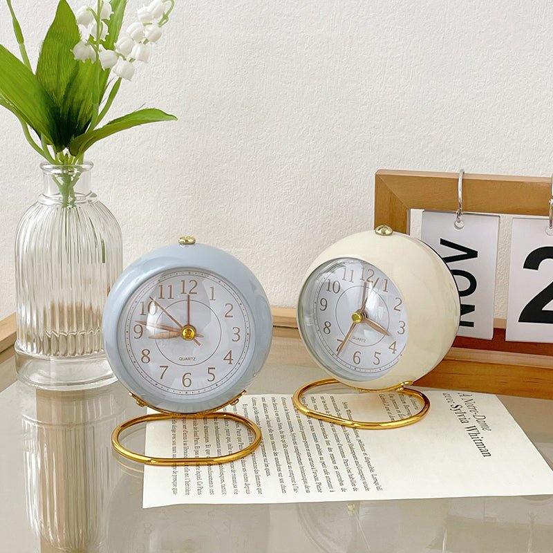 Vintage runde Analog-Uhr