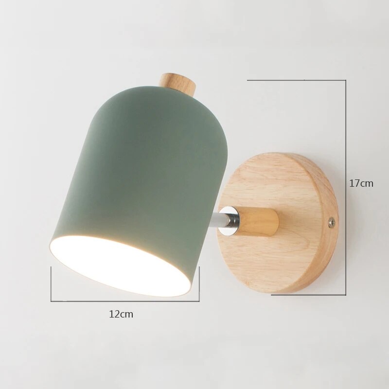 ScandiLite | Skandinavische Holz-Wandlampe