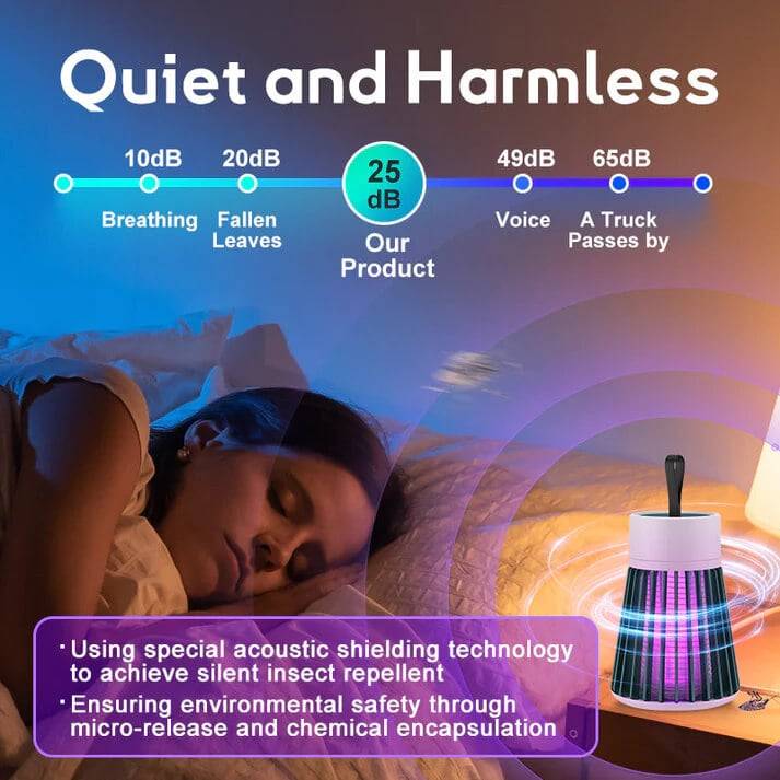 Frendorf | USB wiederaufladbare Mücken- und Fliegenfallenlampe