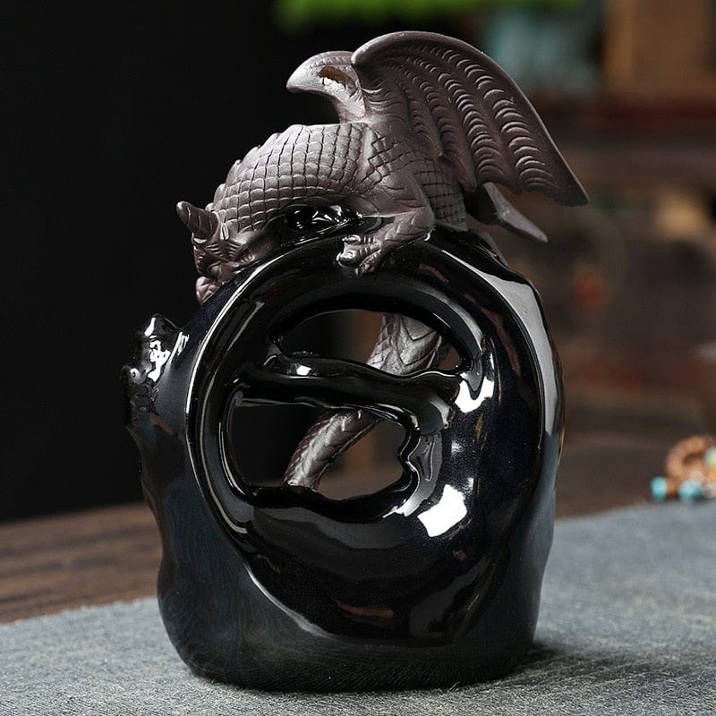 Drachen Rückflusräucherofen
