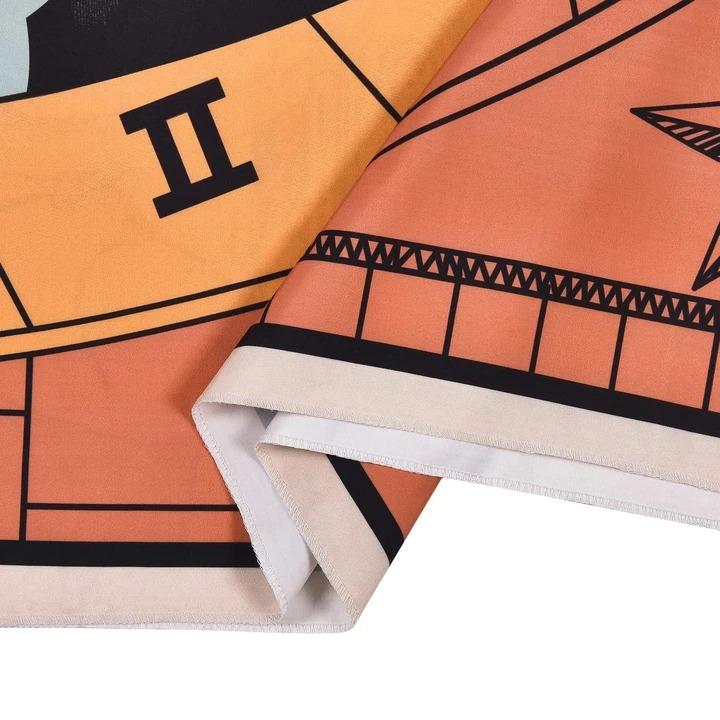 "Die Mond" Tarot Farbige Wandteppich