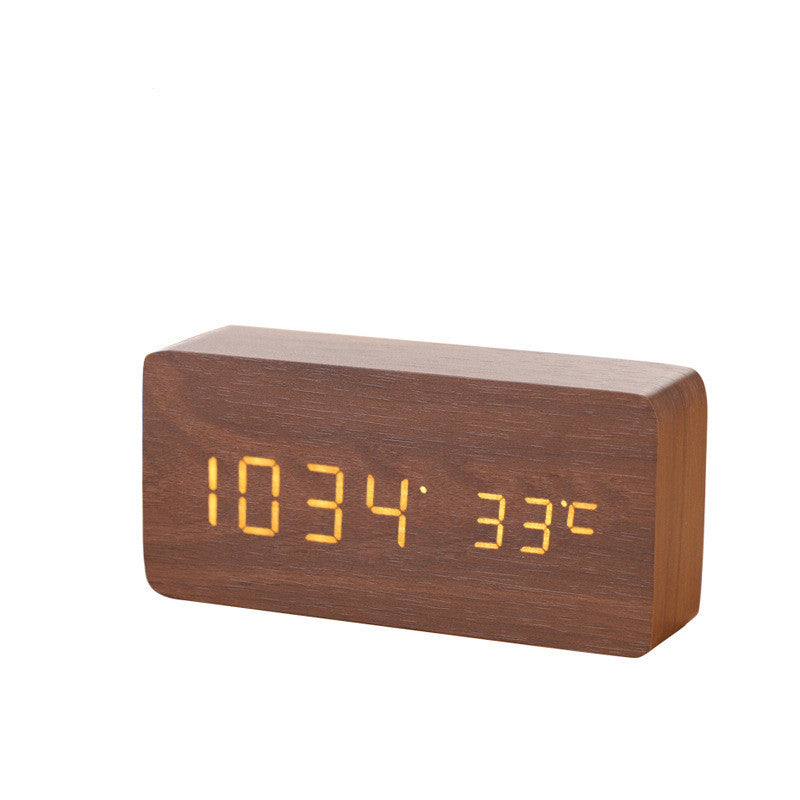 Wecker aus Holz