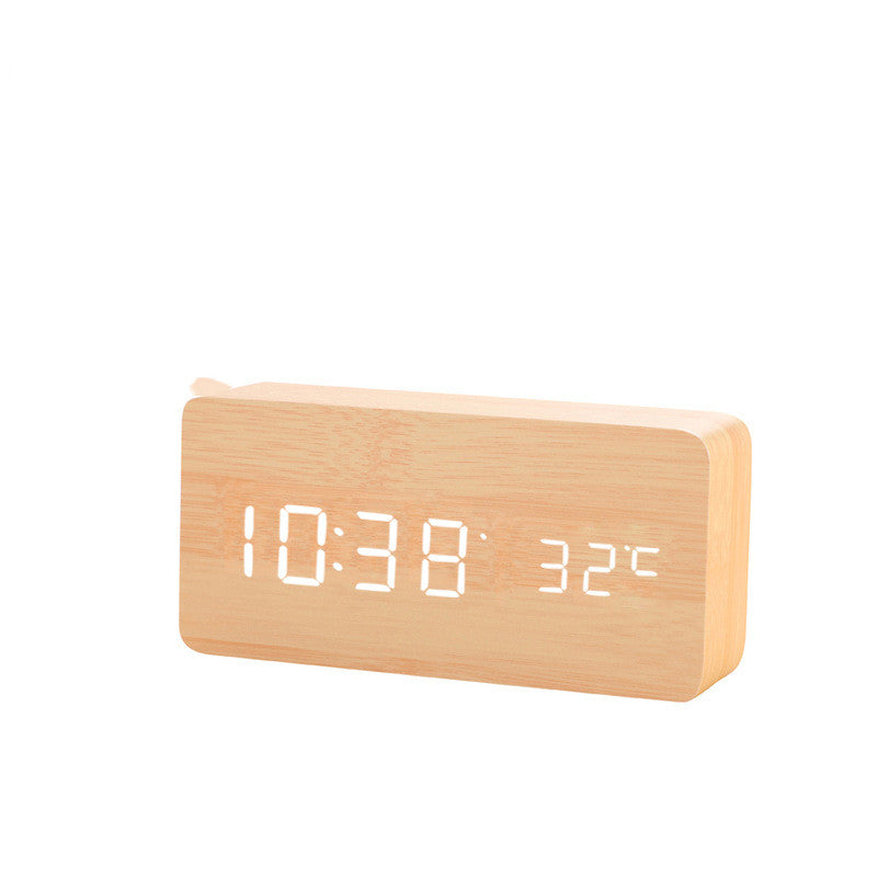 Wecker aus Holz