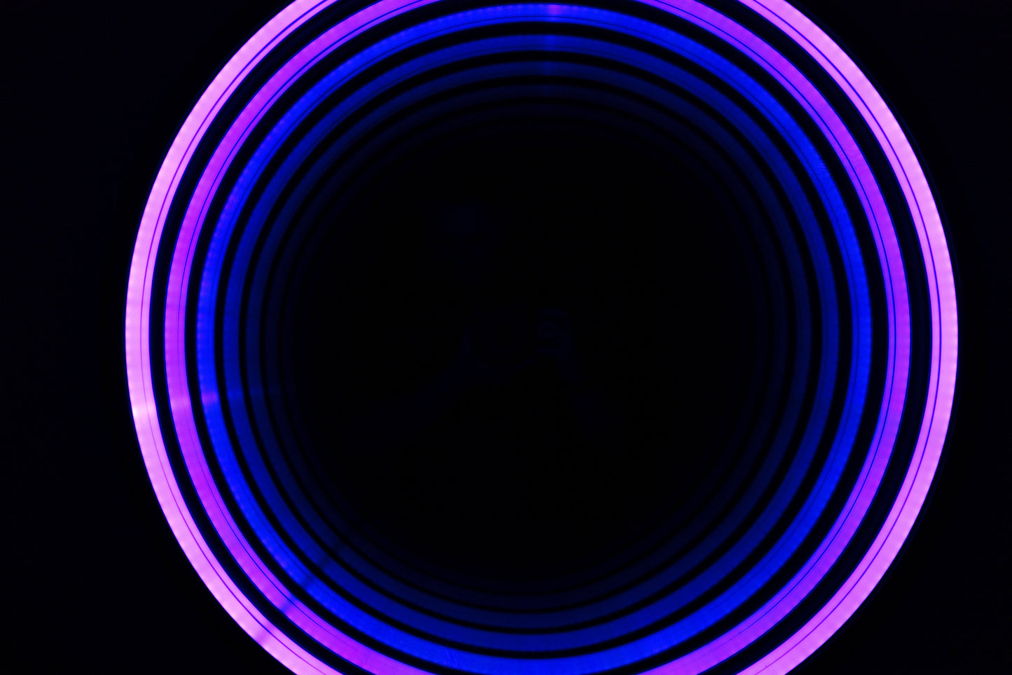 3D Kreis Unendlichkeitsspiegel Licht