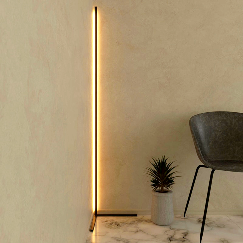 Minimale warme Lampe