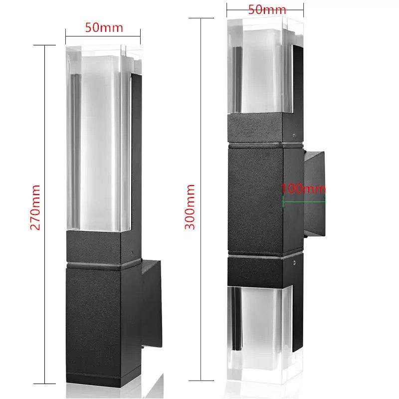 Bewegungsmelder-Wandleuchte