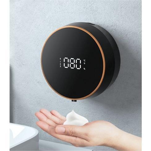 Automatischer Seifenspender Schäumender Hand Frei Wandmontage Schaum Wiederaufladbarer Seifenspender