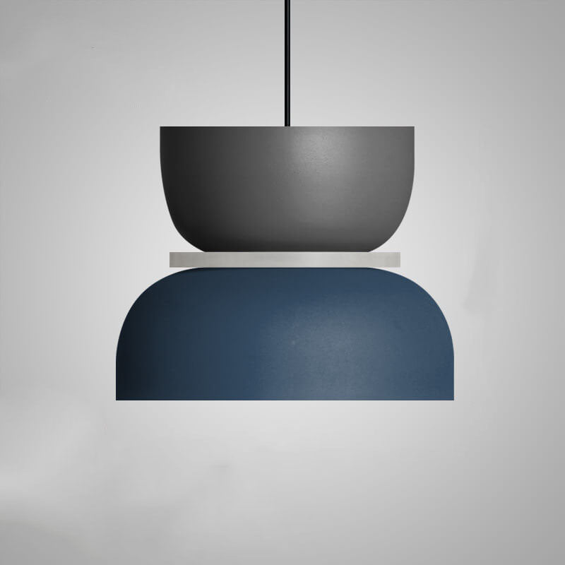 Nordic Colorful Macaron 1-Light LED-Pendelleuchte