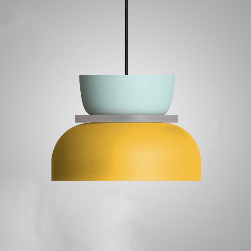 Nordic Colorful Macaron 1-Light LED-Pendelleuchte