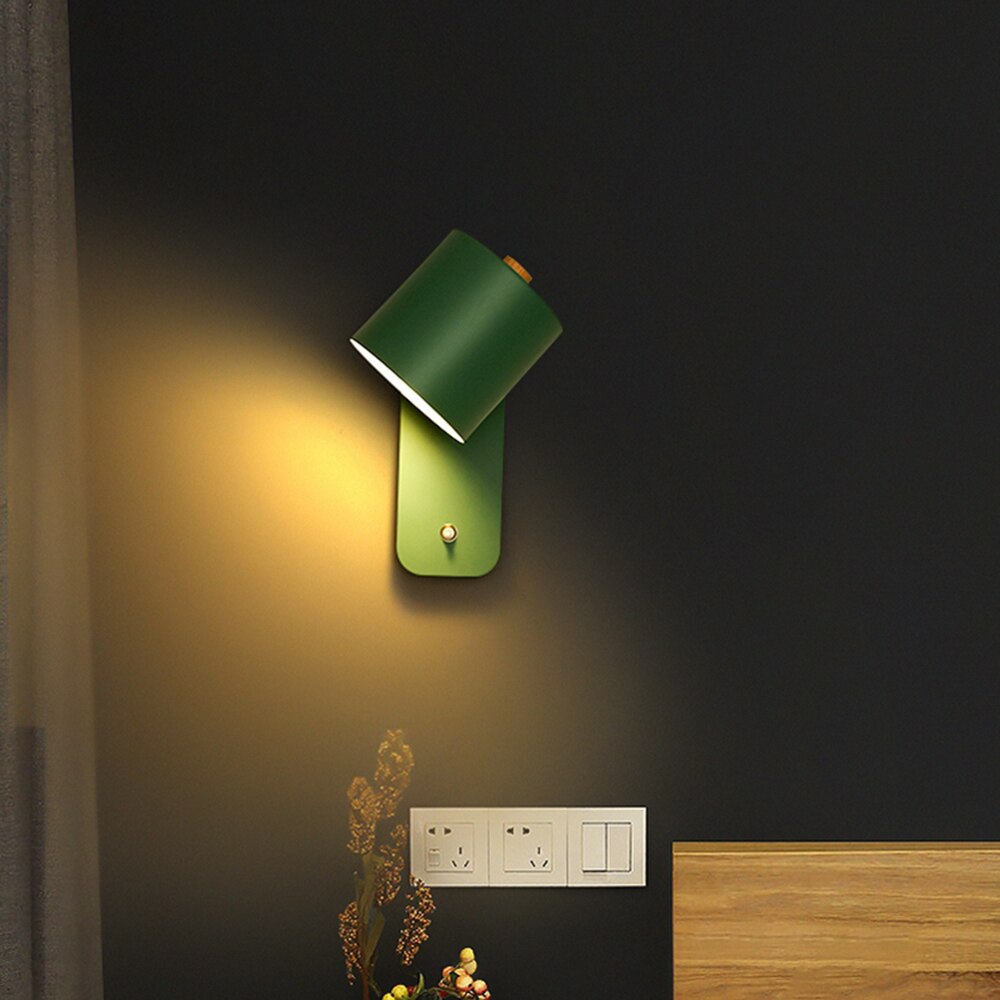 Moderne Led Wand Lampen mit Schalter Innen Zuhause Dekor Lichter