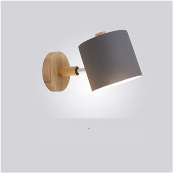Moderne LED-Holz Schlafzimmer Wand Licht Lampe