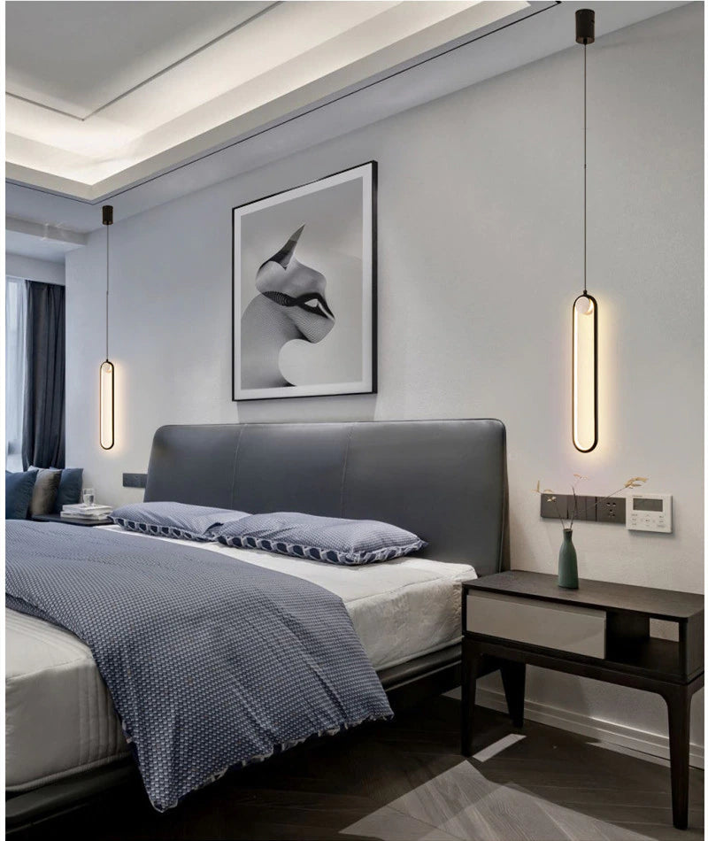 Moderne Led Pendelleuchten für Esszimmer Schlafzimmer kleine Lampen Innenbeleuchtung