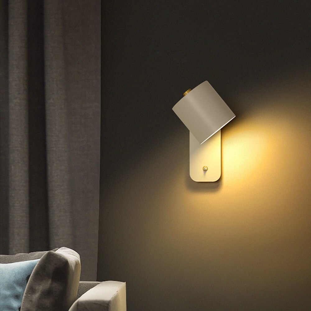 Moderne Led Wand Lampen mit Schalter Innen Zuhause Dekor Lichter