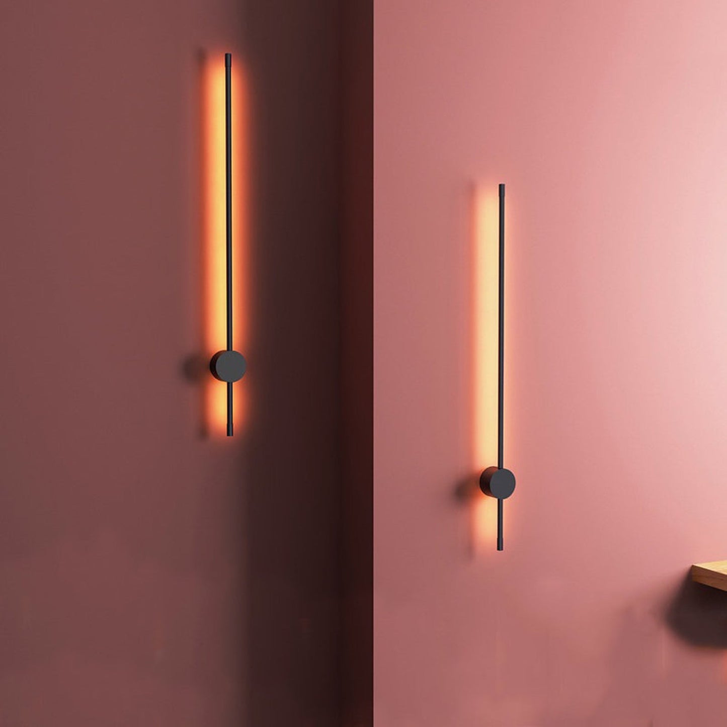 Urban Modern Minimalist LED Linear Wall Sconce