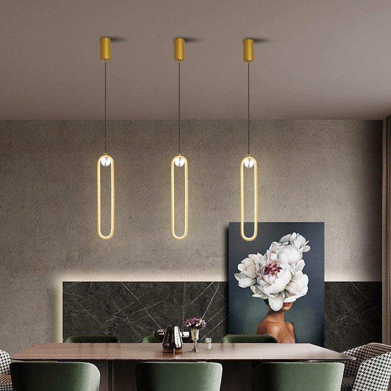 Moderne Led Pendelleuchten für Esszimmer Schlafzimmer kleine Lampen Innenbeleuchtung