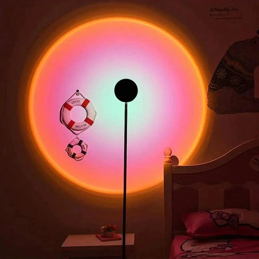 Projekt Sonnenuntergang Lampe
