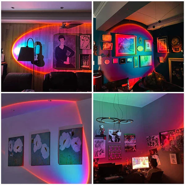 Projekt Sonnenuntergang Lampe