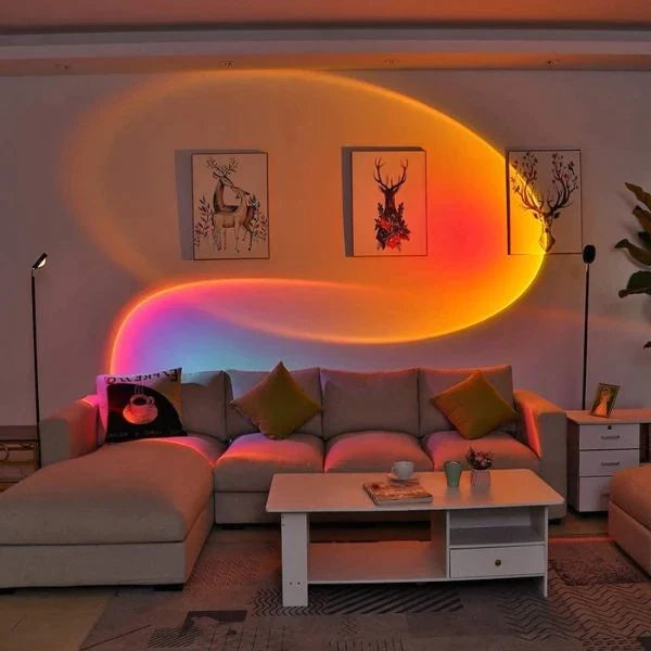 Projekt Sonnenuntergang Lampe
