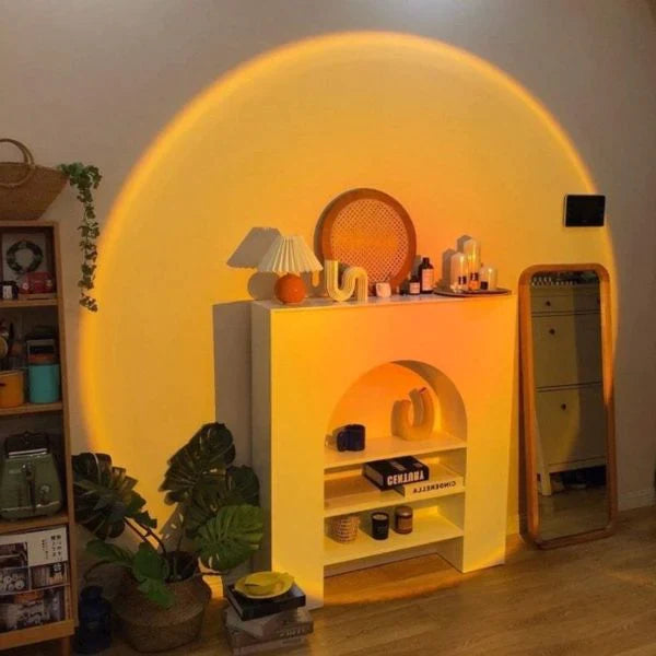 Projekt Sonnenuntergang Lampe