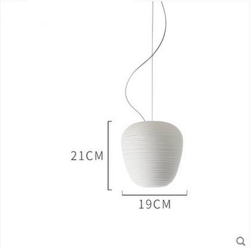 Modernes milchig-weißes Glas Hängende Lampe Leuchten