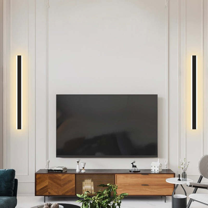 Moderne Außenwandleuchte IP67 Wasserdicht - Front LED