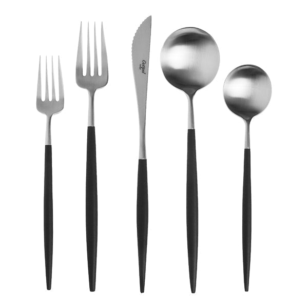 Goa-Besteck - Gebürsteter Stahl - Sets