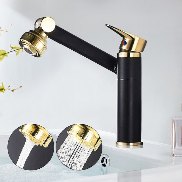 Elegante drehbare Luxus Waschtischarmatur
