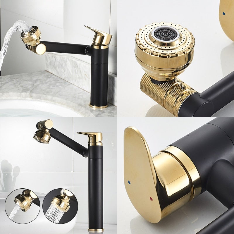 Elegante drehbare Luxus Waschtischarmatur