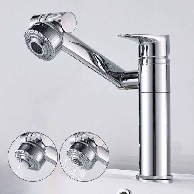 Elegante drehbare Luxus Waschtischarmatur