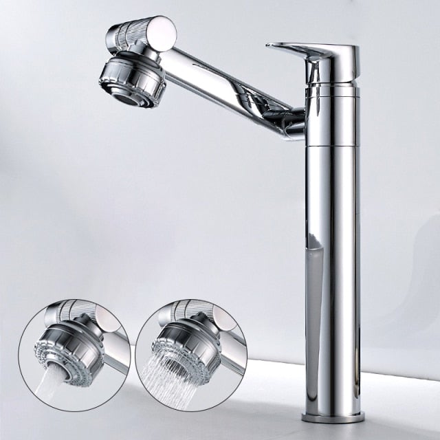 Elegante drehbare Luxus Waschtischarmatur
