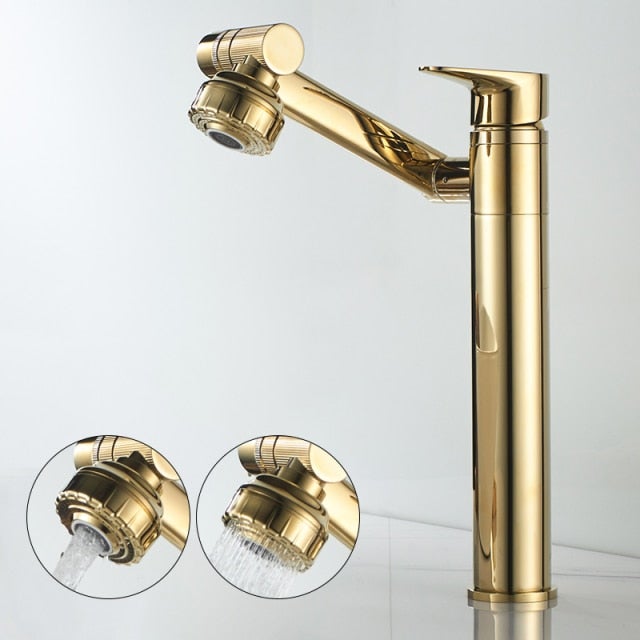 Elegante drehbare Luxus Waschtischarmatur