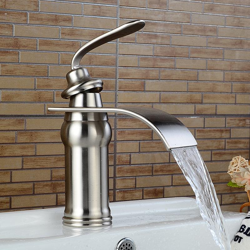 Ames - Vintage Messing Wasserfall Wasserhahn