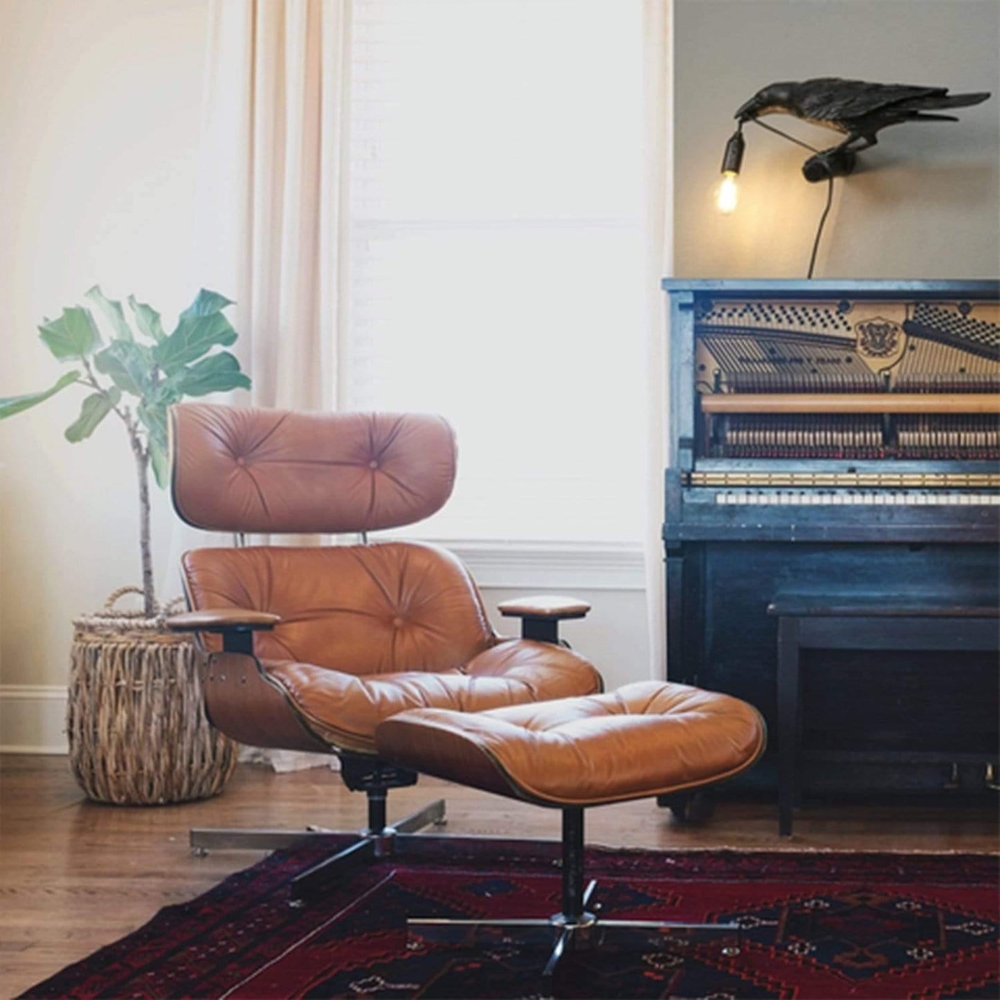 Die Rabenvogel-Lampe