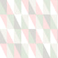 Frendorf | Geometrische Vlies-Tapete, bunte Dreiecke 138919, Little Bandits, Esta