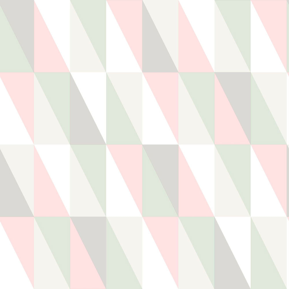 Frendorf | Geometrische Vlies-Tapete, bunte Dreiecke 138919, Little Bandits, Esta