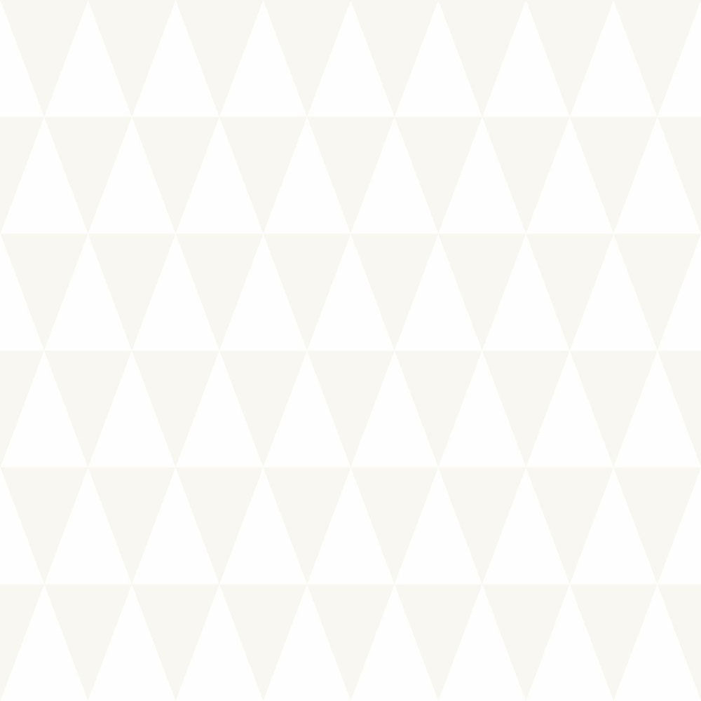 Frendorf | Geometrisches Muster Tapete mit metallischen Dreiecken 347695, Precious, Origin
