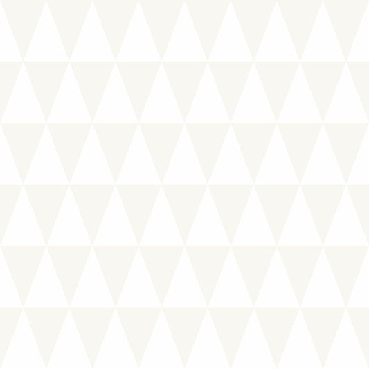 Frendorf | Geometrisches Muster Tapete mit metallischen Dreiecken 347695, Precious, Origin