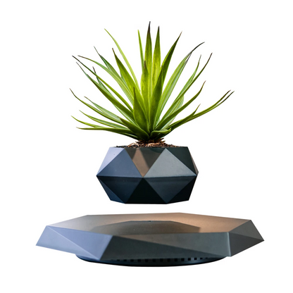 Frendorf | LeviPot Schwebender Blumentopf | Elegantes Design | Magnetisches Pflanzgefäß | Deko für Zuhause