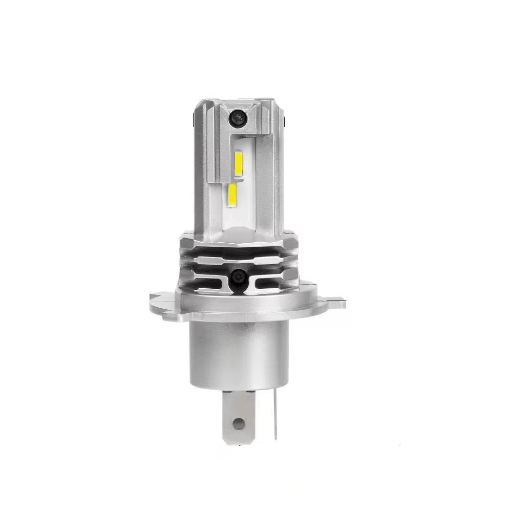 Frendorf | 2 Stück 30000LM LED Scheinwerferbirnen H4 H7 9003 CSP lüfterlos Abblendlicht und Fernlicht 12V 24V