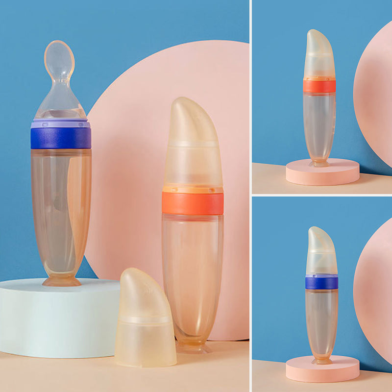 Frendorf | Baby-Silikon-Nahrungsspenderlöffel