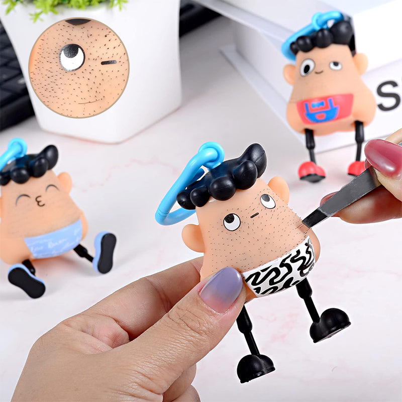 Frendorf | Bartziehende Mitesser kleines Spielzeug (mit Pinzette)