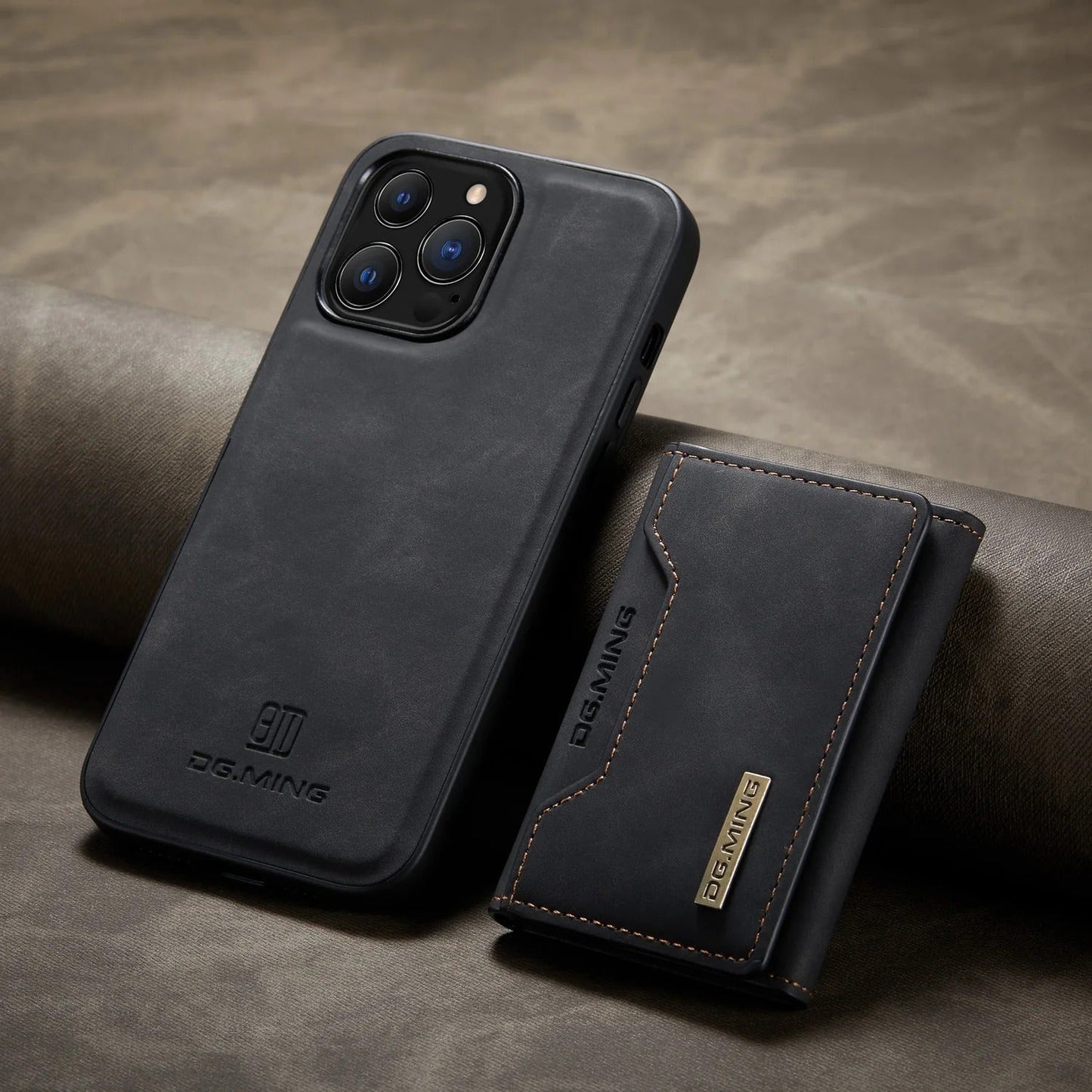 Frendorf | 2 in 1 abnehmbares Leder Wallet Case für iPhone