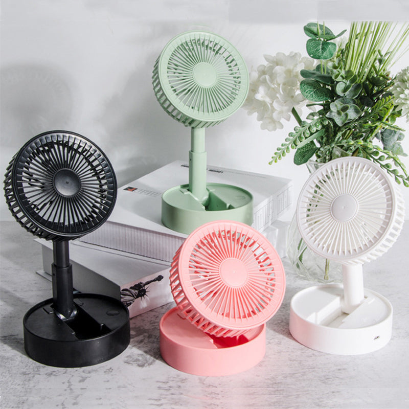 Mini faltbare teleskopische Telefonhalter Ventilator