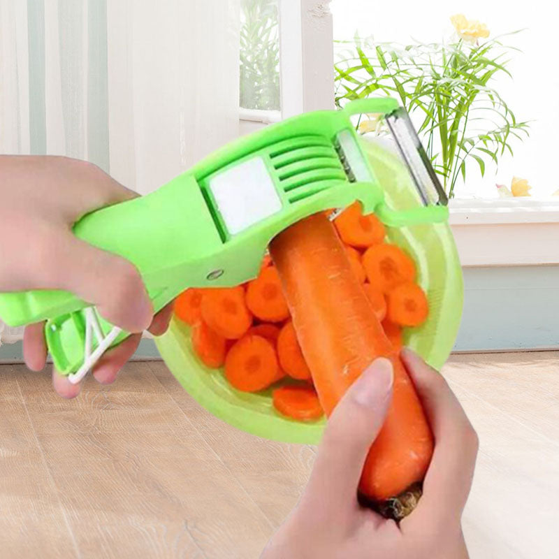 Frendorf | 2 in 1 Gemüseschneider mit Schäler