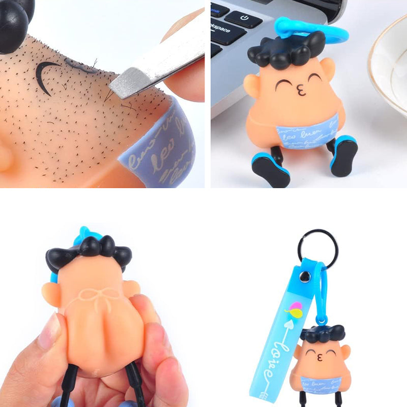 Frendorf | Bartziehende Mitesser kleines Spielzeug (mit Pinzette)