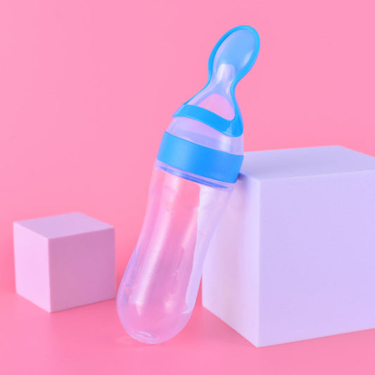 Frendorf | Baby Silikonflasche Quetschlöffel Fütterer