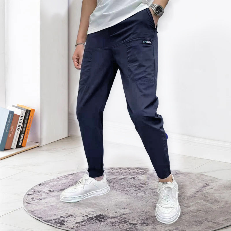 Frendorf | Skinny-Cargohose mit hohem Stretchanteil und mehreren Taschen für Herren