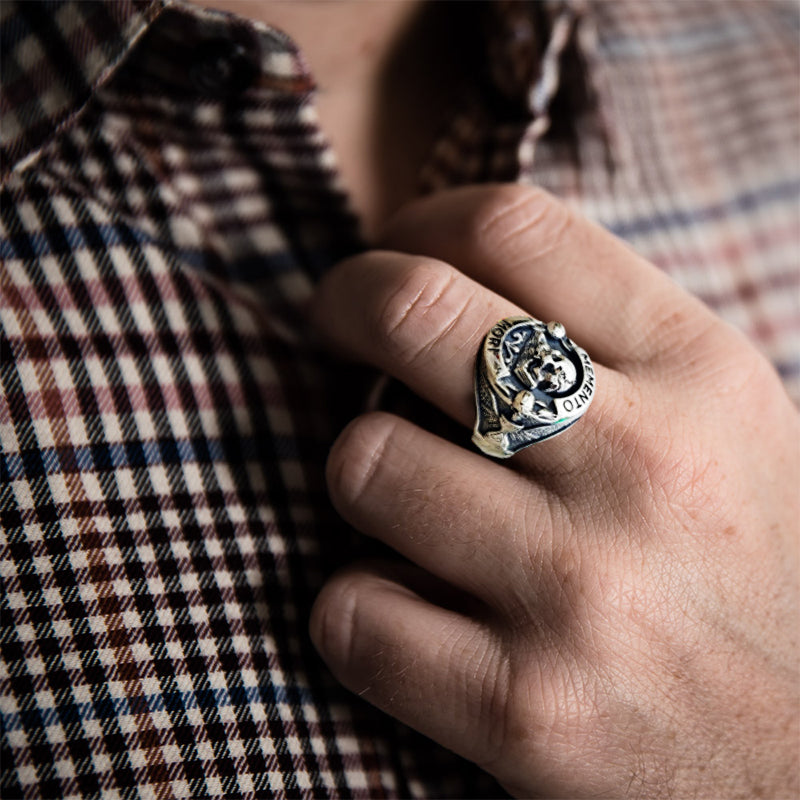 Frendorf | Memento Mori Totenkopf Ring