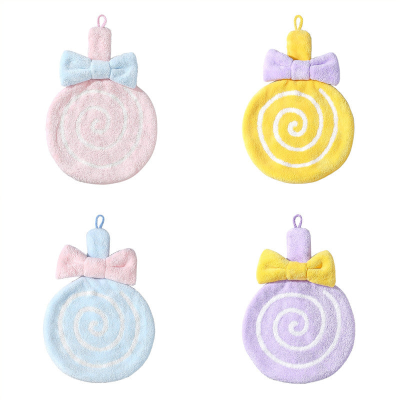 Frendorf | Aufhängbarer Lollipop Niedliches Kinderhandtuch