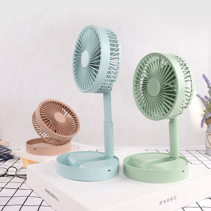 Mini faltbare teleskopische Telefonhalter Ventilator